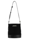 ISABEL MARANT BLACK CANVAS SAMARA SHOULDER BAG