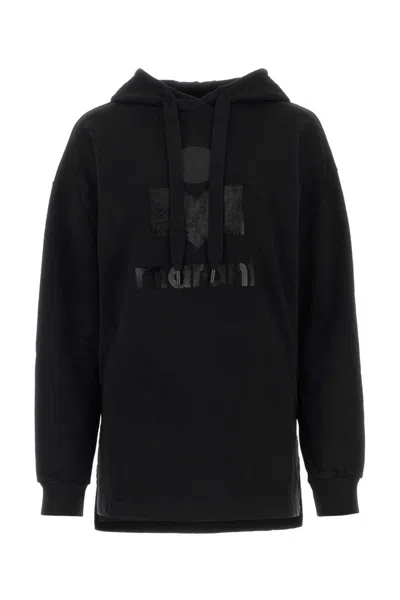 Isabel Marant Black Cotton Blend Marly Sweatshirt