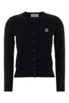 Isabel Marant Black Cotton Blend Mona Cardigan In Black