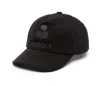 Isabel Marant Black Cotton Hats In Brown