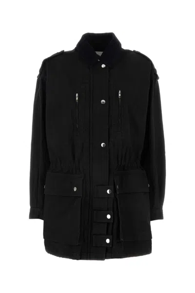 Isabel Marant Black Cotton Joanna Jacket