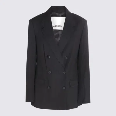 Isabel Marant Black Cotton Sheril Blazer