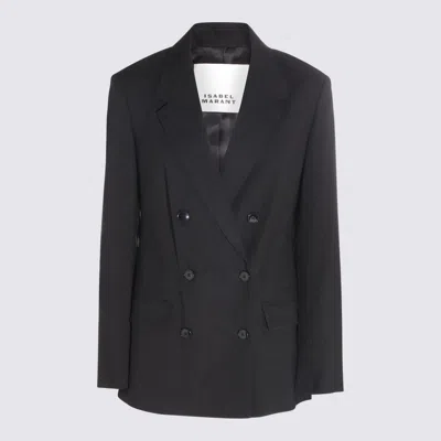Isabel Marant Black Cotton Sheril Blazer