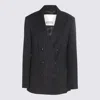 Isabel Marant Black Cotton Sheril Blazer