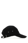 ISABEL MARANT BLACK COTTON TEDJI BASEBALL CAP
