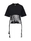 Isabel Marant Texana Cotton T-shirt In Black