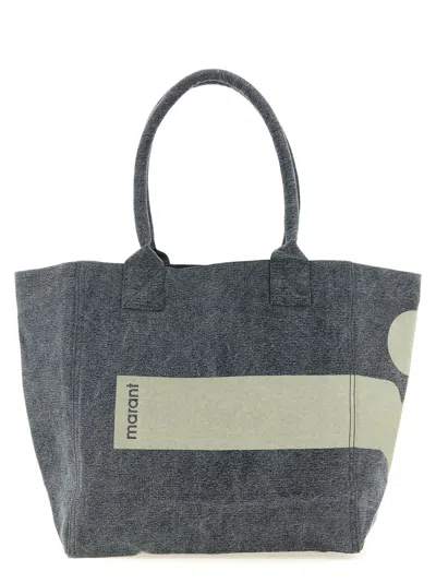 Isabel Marant Black Cotton Tote Women's Bag