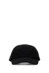 Isabel Marant Woman Black Cotton Tedji Baseball Cap In Blackblack