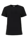 Isabel Marant Ribbed Cotton T-shirt In Black