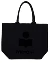 Isabel Marant Black Cotton Yenky Gz Tote