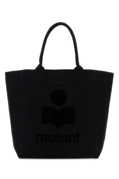 Isabel Marant Black Cotton Yenky Shopping Bag