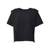 Isabel Marant Black Cotton Zelitos T-shirt