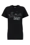 Isabel Marant Black Cotton Zoeline T-shirt In Black