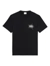 Isabel Marant Black Crewneck Embroidered T-shirt In Black