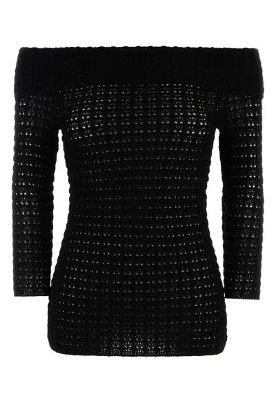 Isabel Marant Black Crochet Dermotte Sweater