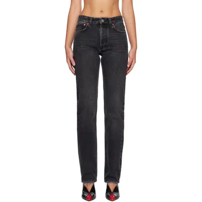 Isabel Marant Black Daya Jeans In 02fk Faded Black