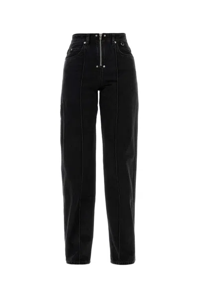 ISABEL MARANT BLACK DENIM STELY JEANS