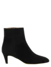 Isabel Marant 55mm Deone Suede Boots In Black