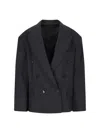 Isabel Marant Black Double-breasted Blazer