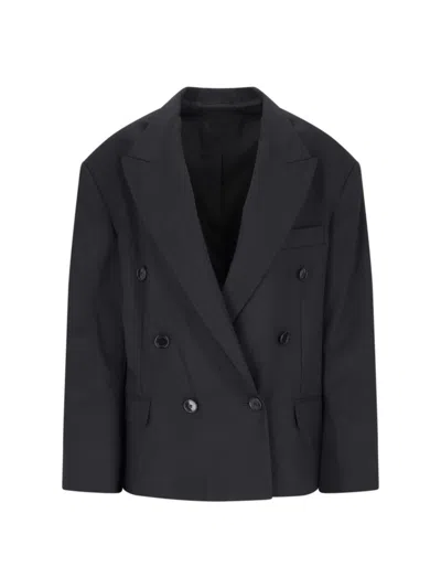 Isabel Marant Black Double-breasted Blazer