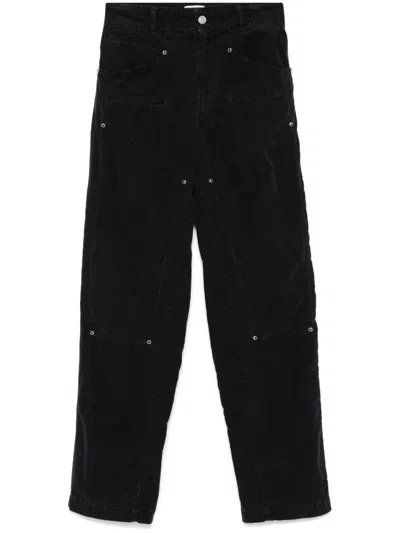 ISABEL MARANT BLACK EMMY TROUSERS