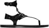 Isabel Marant Eveen Removable Ankle Cuff Sandal In Black