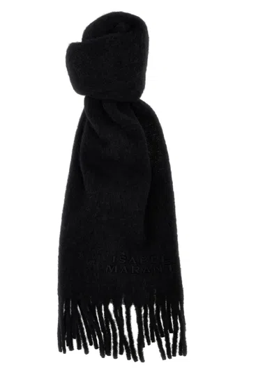 ISABEL MARANT BLACK FIRNY SCARF