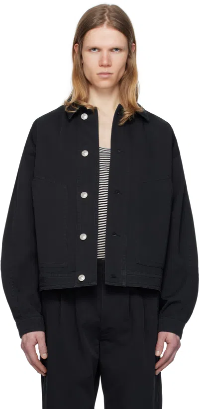 Isabel Marant Black Forest Jacket In Faded Black