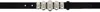 Isabel Marant Black Fuzz Belt In Bkpa Black/silver