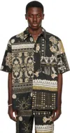 Isabel Marant Garlonn Printed Cotton-poplin Shirt In Bkoc
