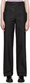 Isabel Marant Liolirok High Waist Trousers In 01bk Black