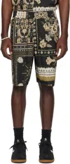 Isabel Marant Black Gregorian Shorts In Bkoc
