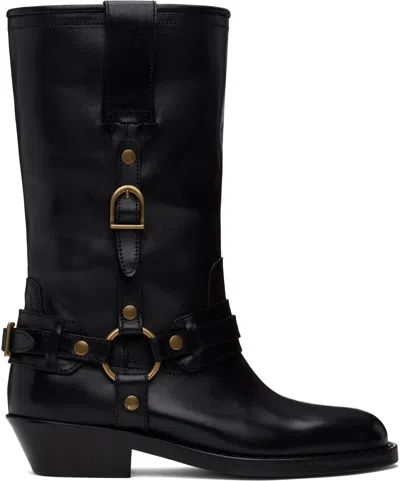Isabel Marant Black Heiko Boots