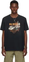 Isabel Marant Black Honore T-shirt In 02fk