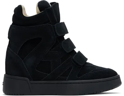 Isabel Marant Black Im3 Sneakers In Black Midnight
