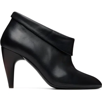 Isabel Marant Janela 100 Leather Ankle Boots In Black