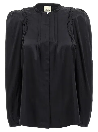 ISABEL MARANT BLACK JOANEA SHIRT