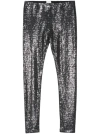 Isabel Marant Joshua Sequin-embellished Leggings In Black