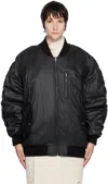 Isabel Marant Kayama Bomber Jacket In 01bk Black