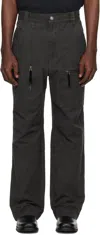 Isabel Marant Black Kleber Cargo Pants In 02fk