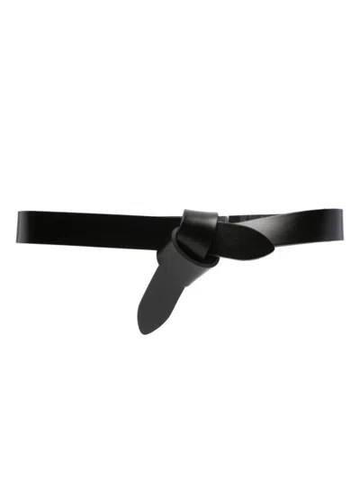 Isabel Marant Black Knotted Belt