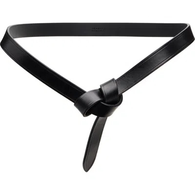 Isabel Marant Black Lassio Belt In 01bk Black