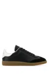 Isabel Marant Black Leather Bryce Sneakers In Black