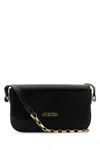 Isabel Marant Lizza Leather Shoulder Bag In Black