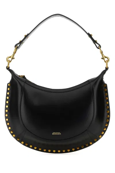 Isabel Marant Black Leather Naoko Handbag