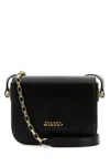 ISABEL MARANT BLACK LEATHER SMALL LIZZA CROSSBODY BAG