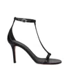 Isabel Marant Woman Sandals Black Size 8 Goat Skin In Black