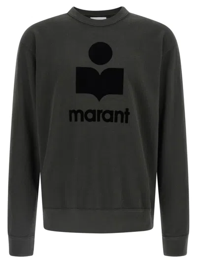 ISABEL MARANT MEN BLACK LOGO SWEATSHIRT, S LUXURY SWEATSHIRTS & HOODIES FOR MEN DARVEYS
