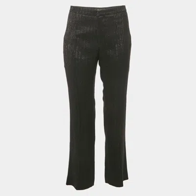 Isabel Marant Black Lurex Trousers