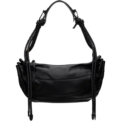 Isabel Marant Black Maia Medium Shoulder Bag In 01bk Black